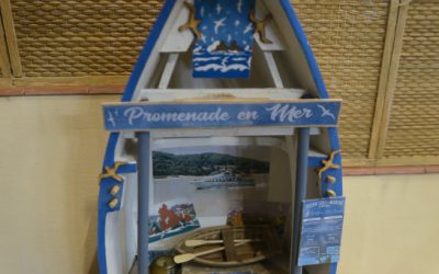 Le stand de promenades en mer de Dan