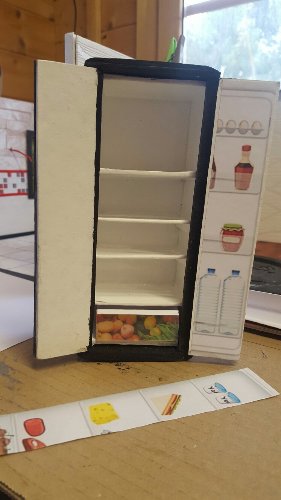 Petits tiroirs pour le bac aux légumes et le congel